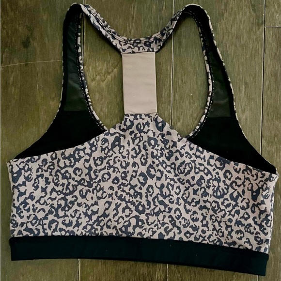 PANTS STORE Brown and Black Cheetah Sports Bra, OS - Picture 3 of 3